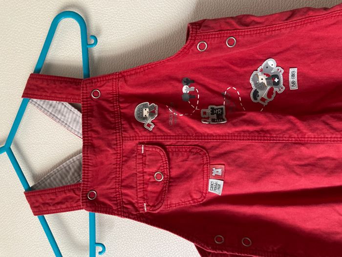 salopette "petit roi" garçon 12 mois - photo numéro 2