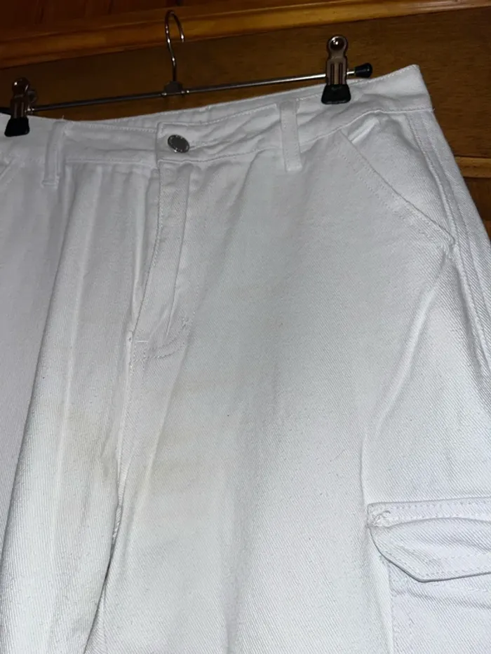Cargo blanc SHEIN - photo numéro 2