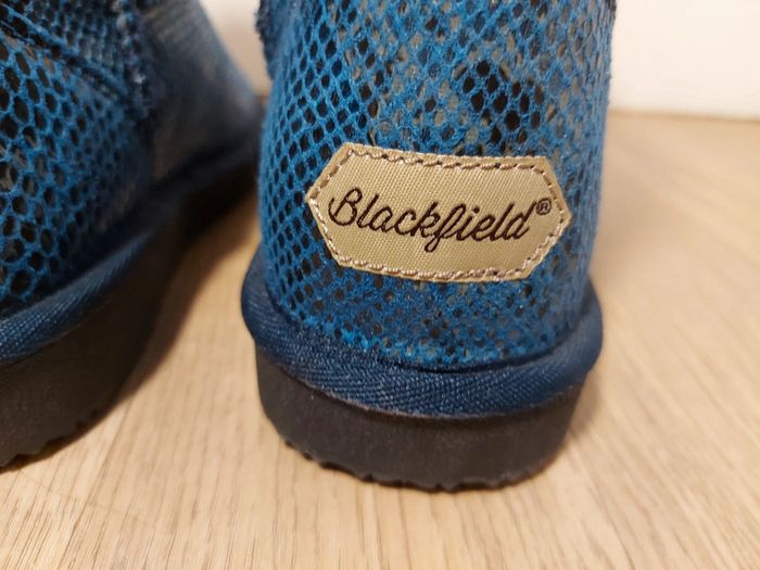 Blackfield Bottines Bleu - photo numéro 5