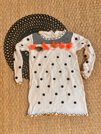 Robe pull beige catimini