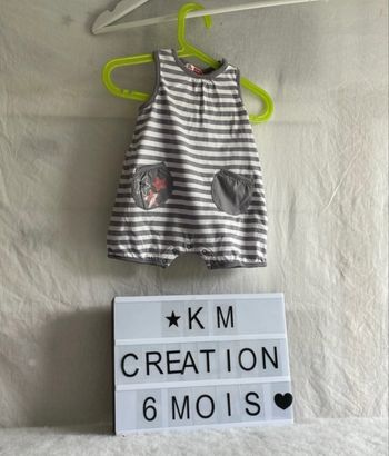 Robe 6 mois du pareil au même