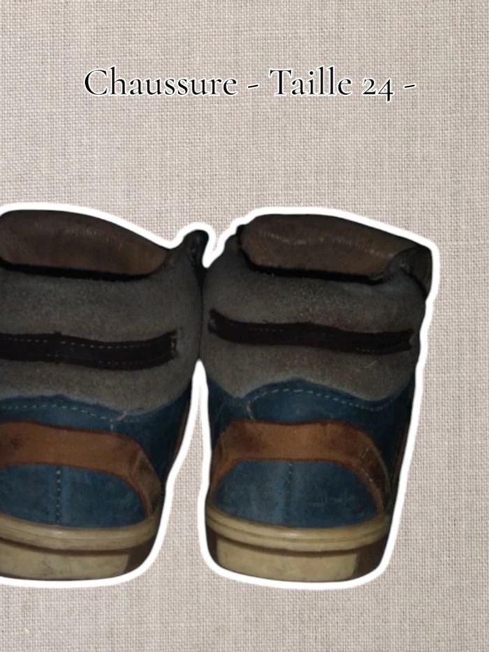 Chaussure montantes - Taille 24 - photo numéro 3