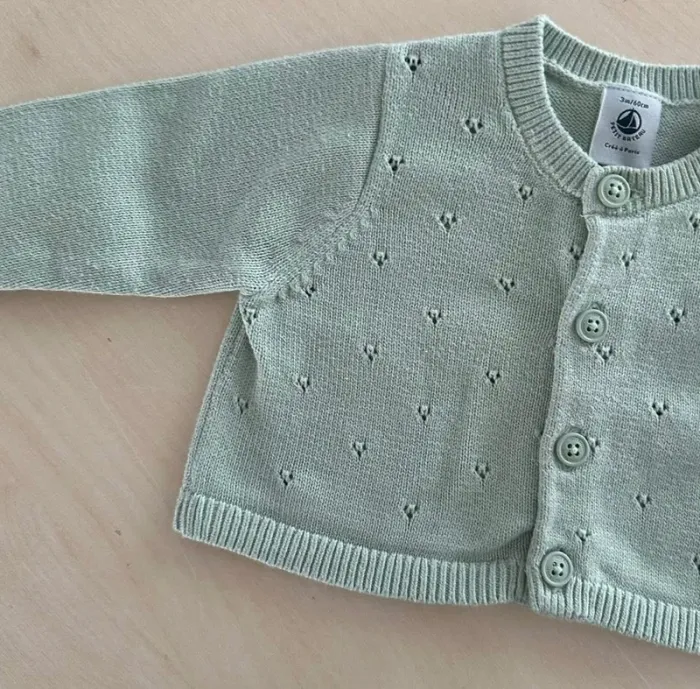 Gilet petit bateau 3 mois 60 cm - photo numéro 5