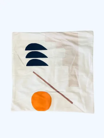 Housse de coussin 45 x 45 cm Design Géométrique Neuf