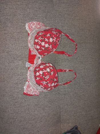 Soutien gorge rougegorge