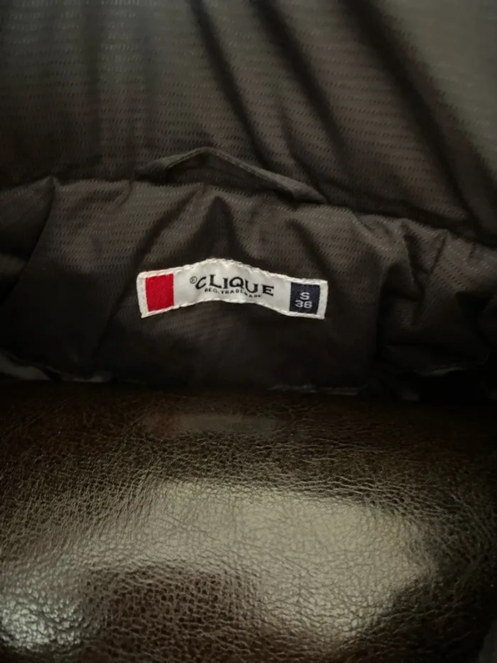 Blouson noir coupe femme Clique 36 - photo numéro 2