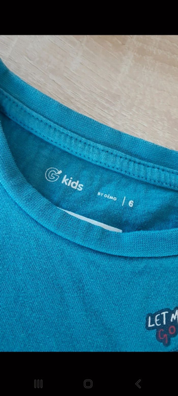 Tee-shirt gemo 6 ans - photo numéro 4