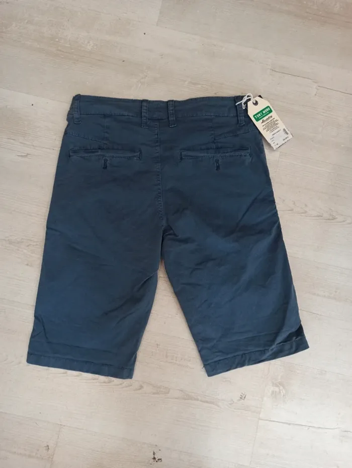 Short jeans fin bleu marine chino homme 32US - photo numéro 2