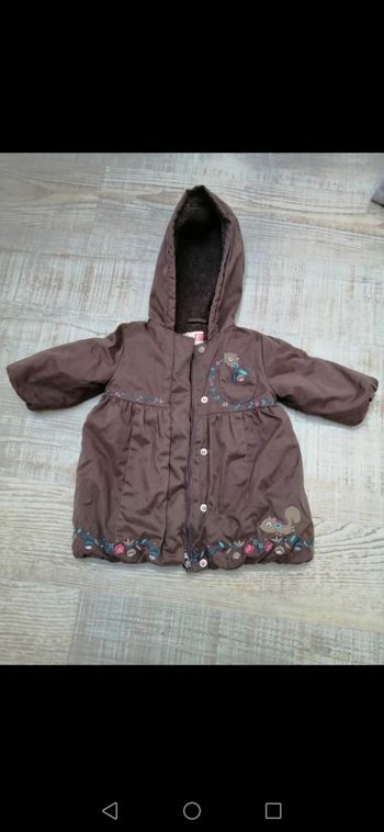 Manteau fille 6 mois