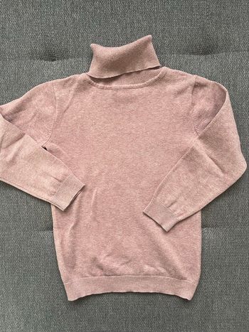 Pull col roulé