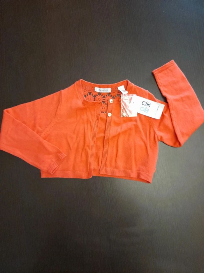 Gilet neuf 3 ans 98cm obaïbi