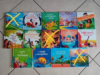 Lot de 11 livres mac do