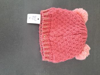 bonnet rose chipie 6-12m
