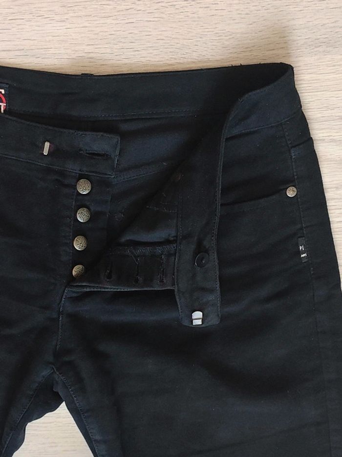 Pantalon droit évasé noir velours y2k 🇮🇹 Jean-Paul Gaultier - 40/L à 42/XL - photo numéro 11