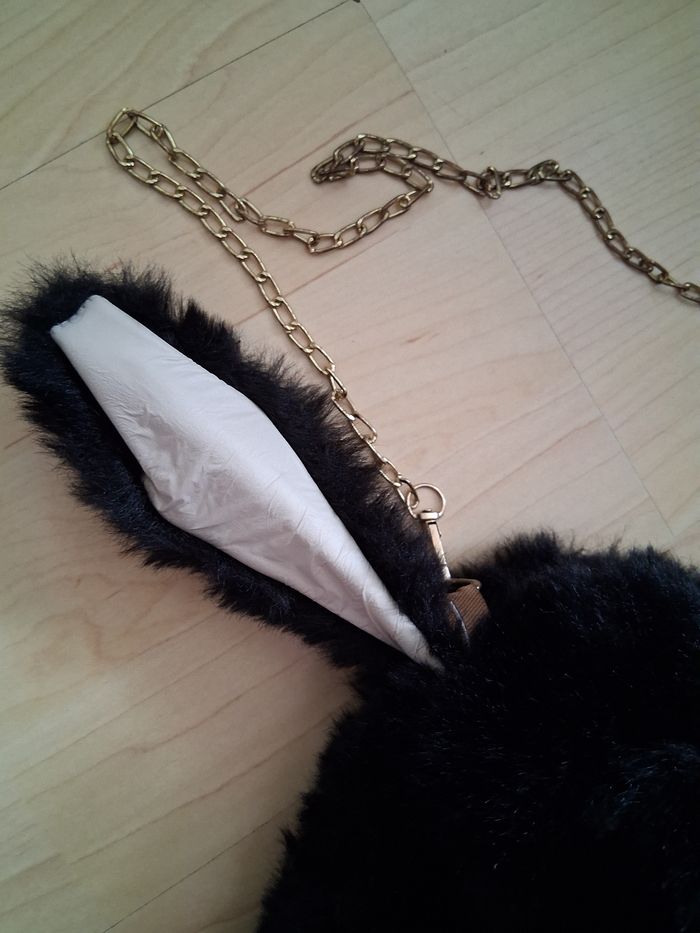 Sac lapin noir - photo numéro 3