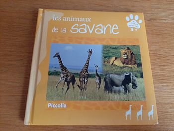Livre Les animaux de la savane