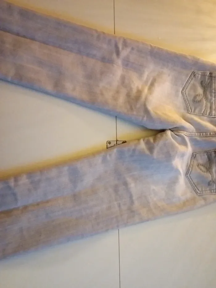 Jean sismix taille 32 gris clair - photo numéro 12