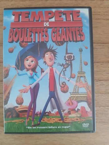 DVD Tempête de boulettes géantes