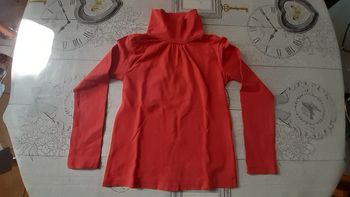 Sweet col roulé rouge