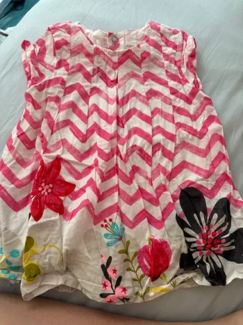 Robe en coton catimini 6 mois