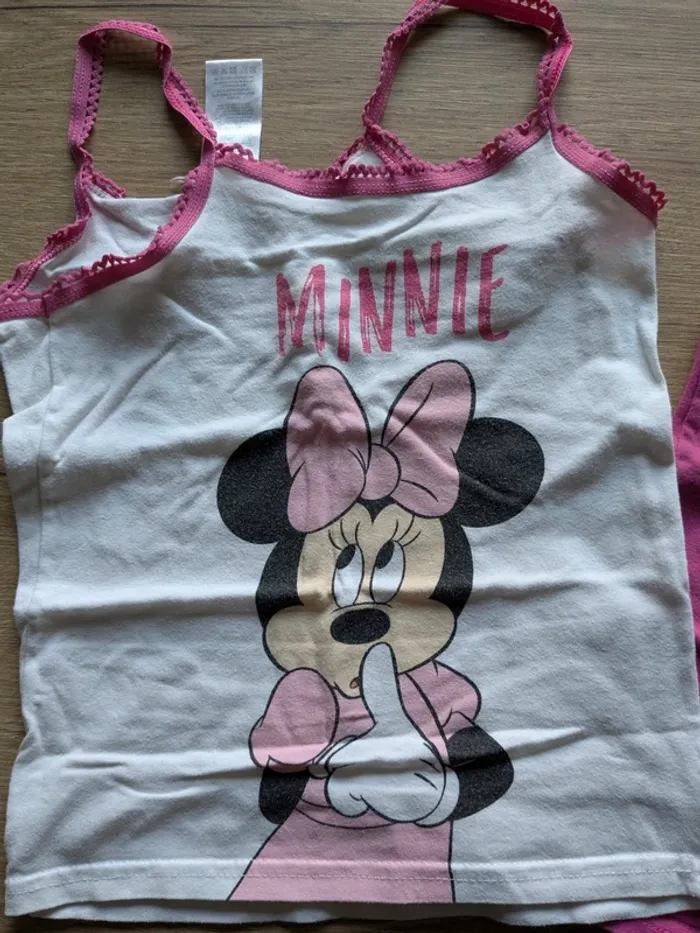Lot de 2 maillots de corps Minnie - photo numéro 2