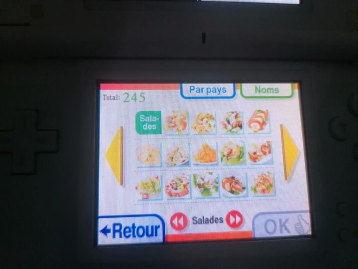 Jeu DS Leçons de cuisine - photo numéro 4