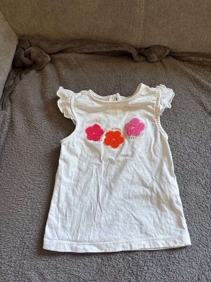 T shirt fille 12 mois
