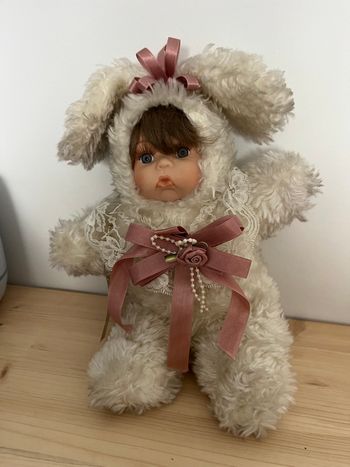 Ourson visage céramique