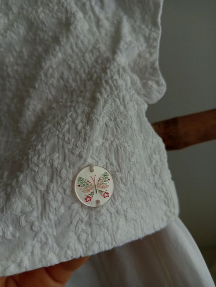 Robe blanche de cérémonie Sergent Major 6 ans - photo numéro 4