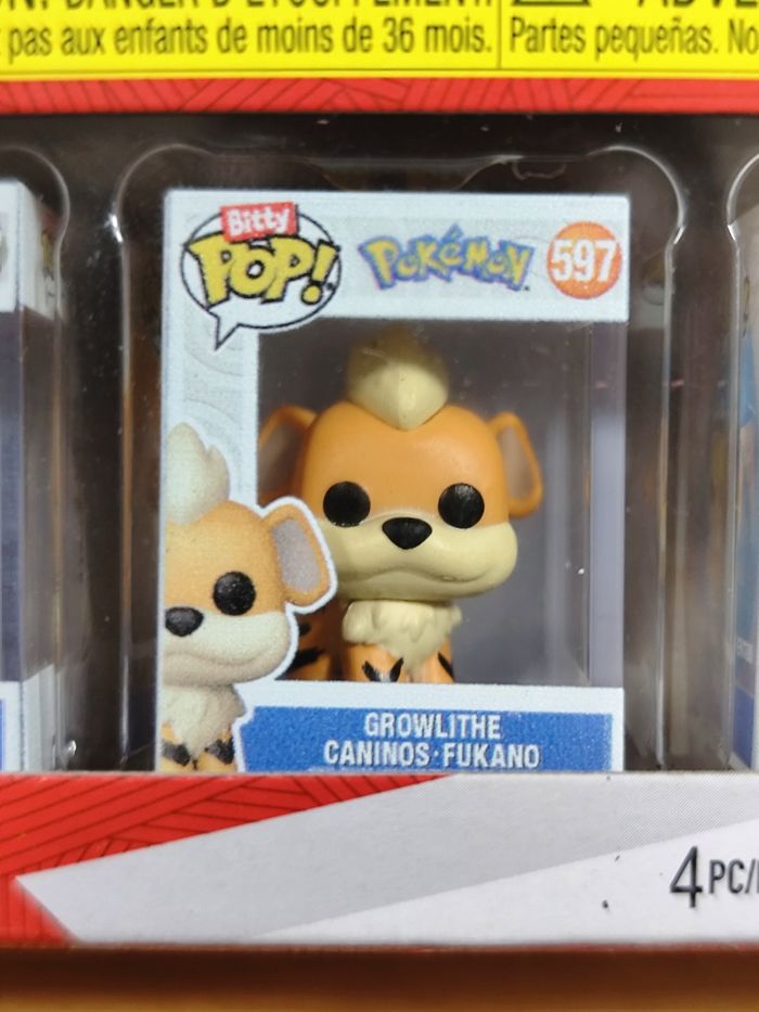 Lot 2 Boîtes x4 Bitty Pop! - Pokémon Starters & Évolutions - photo numéro 9