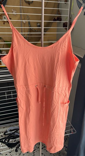 Robe tunique orange