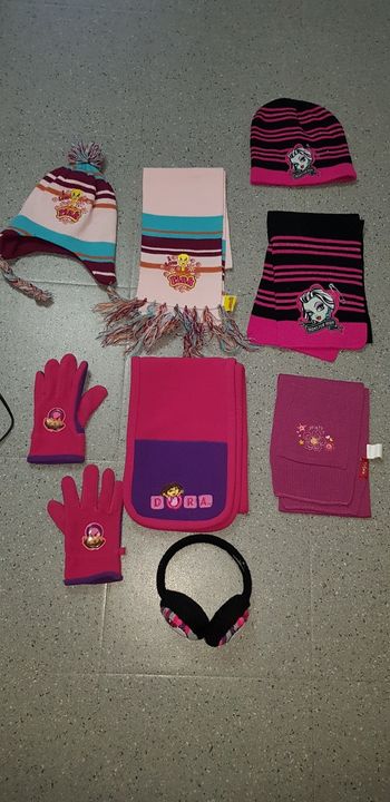 Bonnets écharpes géants