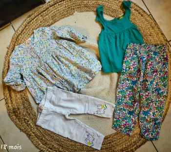 2 lot ensemble fille