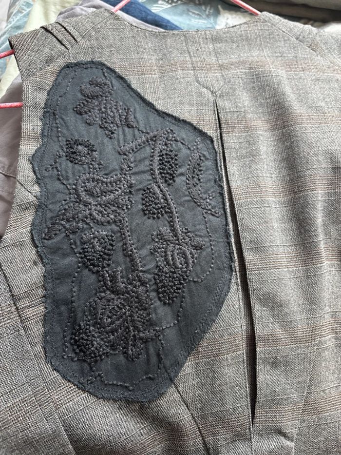 Veste de tailleur ikks sans manches - photo numéro 5