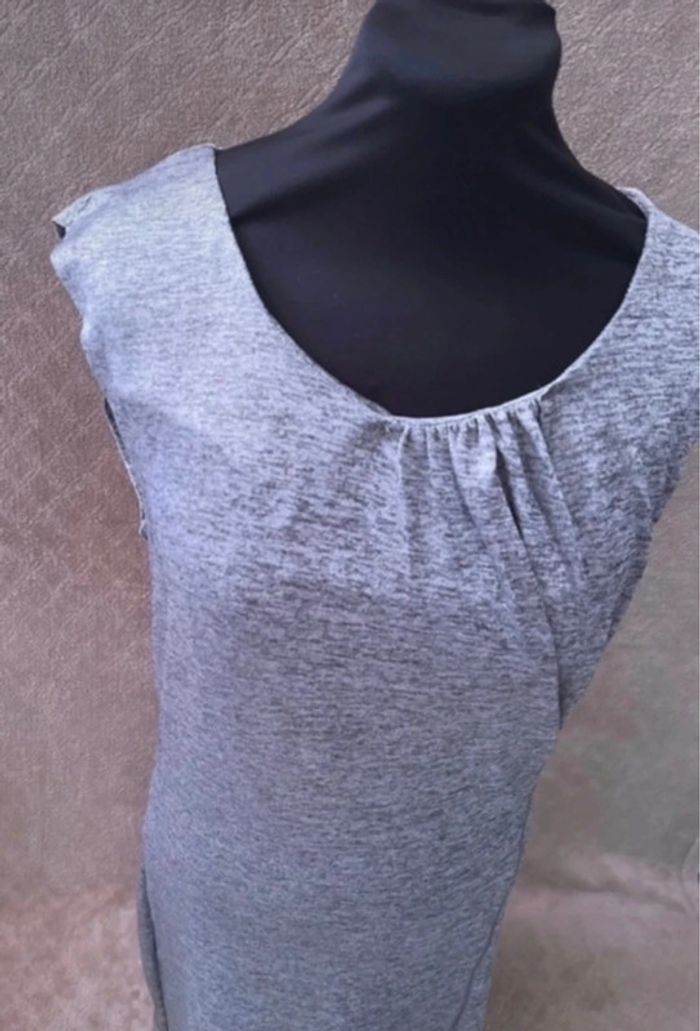 Robe longue grise - photo numéro 3