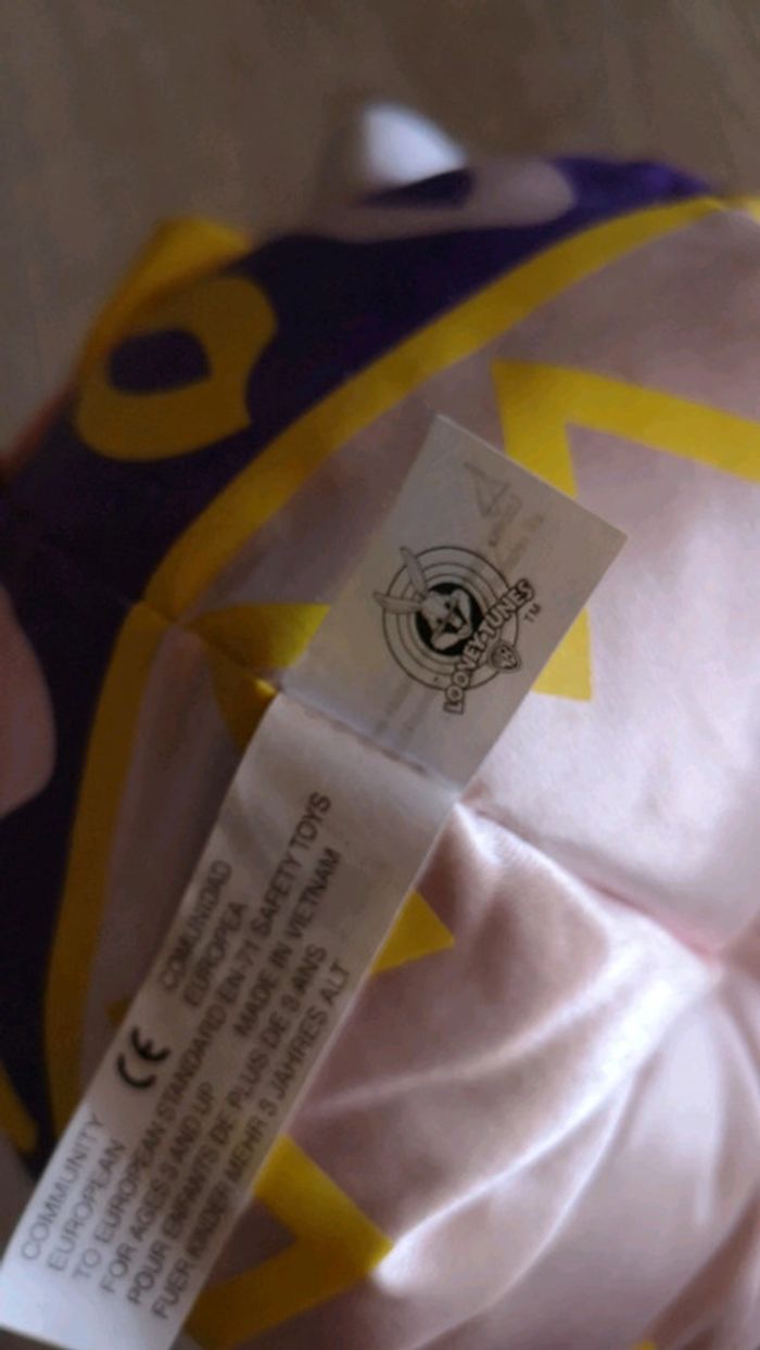 Peluche bugs bunny looney toons - photo numéro 6