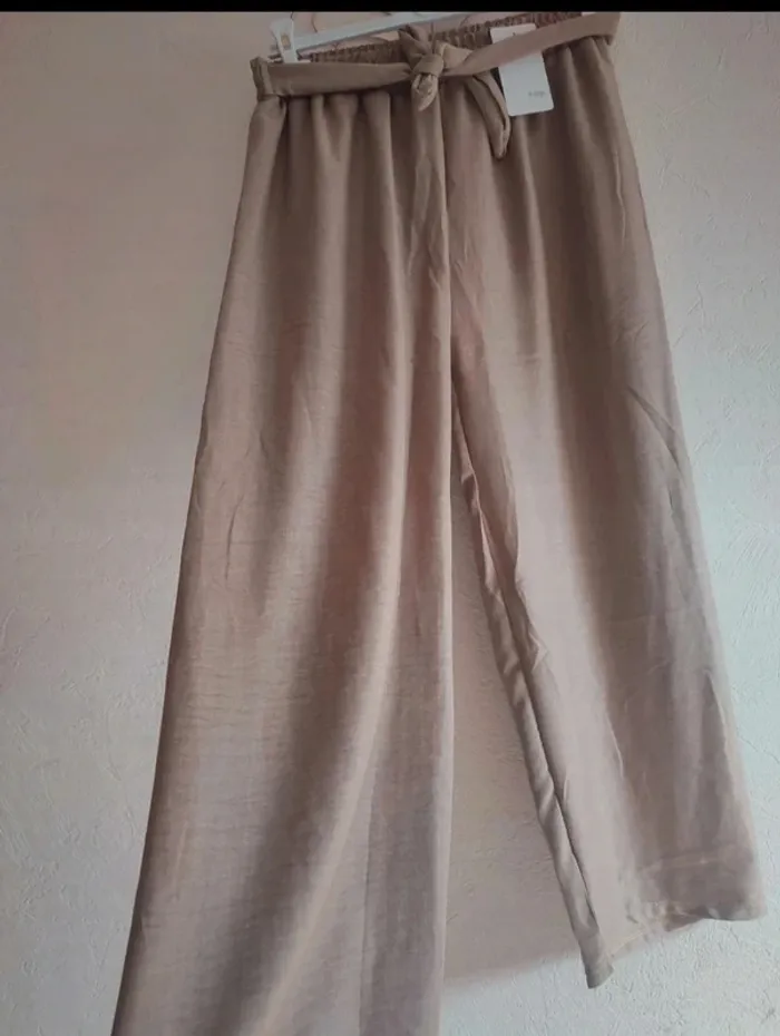 Pantalon jambes large Palazzo taille unique - photo numéro 2