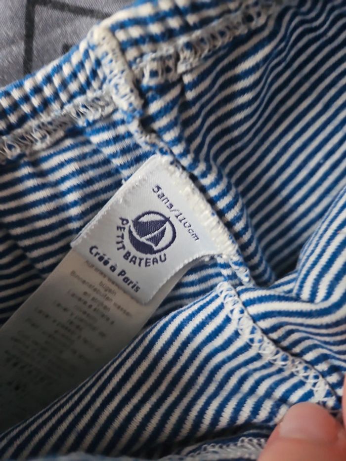 Pyja-short Petit Bateau 5 ans - photo numéro 2