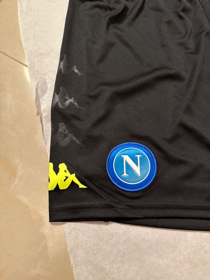 Short de foot kappa équipe Naples taille 10 ans authentique neuf - photo numéro 2