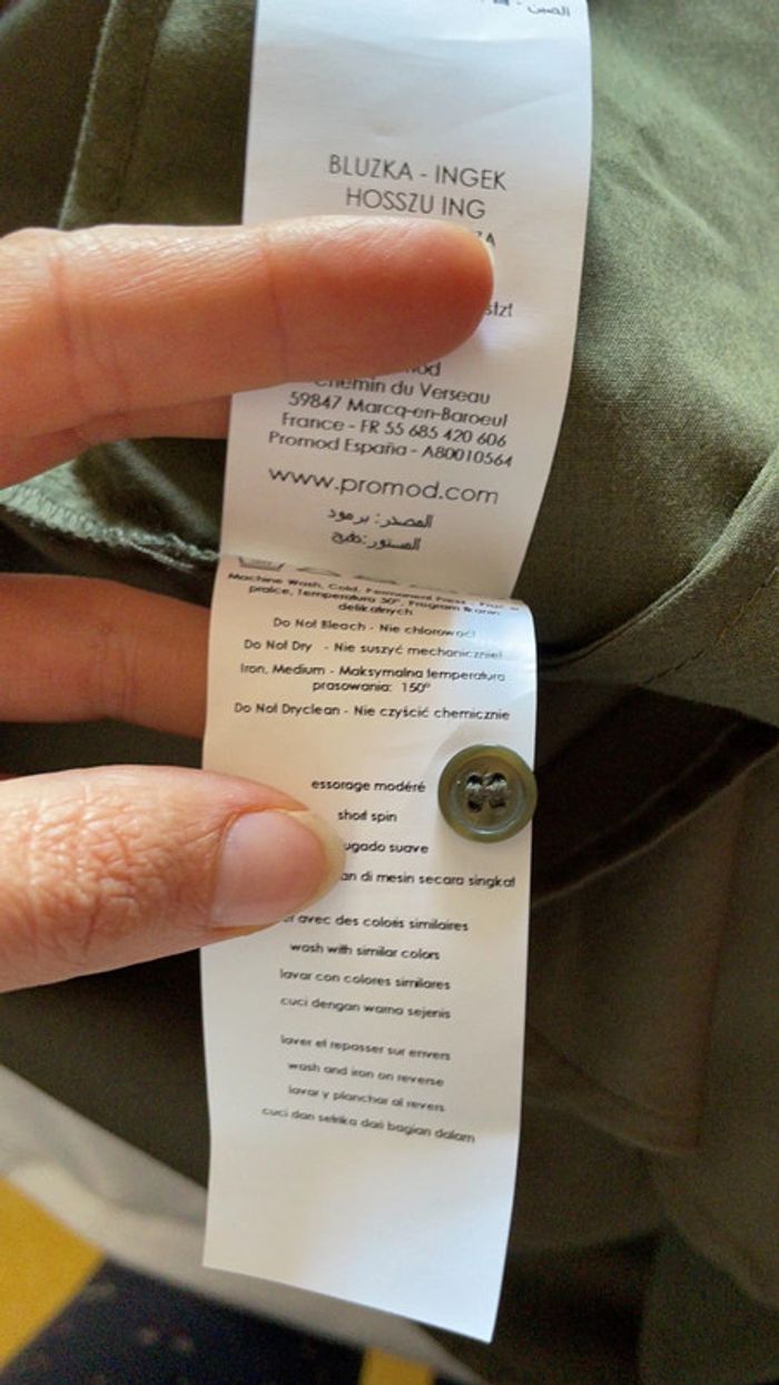 Blouse manches longues Promod Taille 36 neuve - photo numéro 12