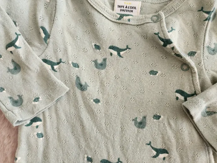 Pyjama fin baleine - photo numéro 2