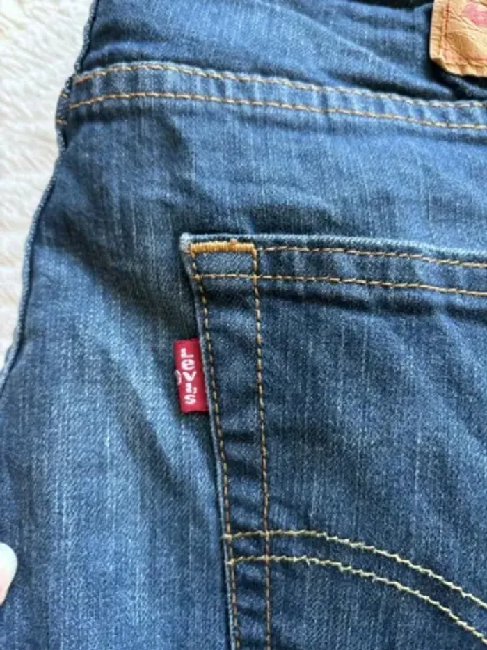 Jean Levi’s 502 Bleu Foncé marine M/40 W30 L34 – Slim taper Homme - photo numéro 3
