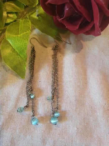 Boucle d'oreille pendante femme