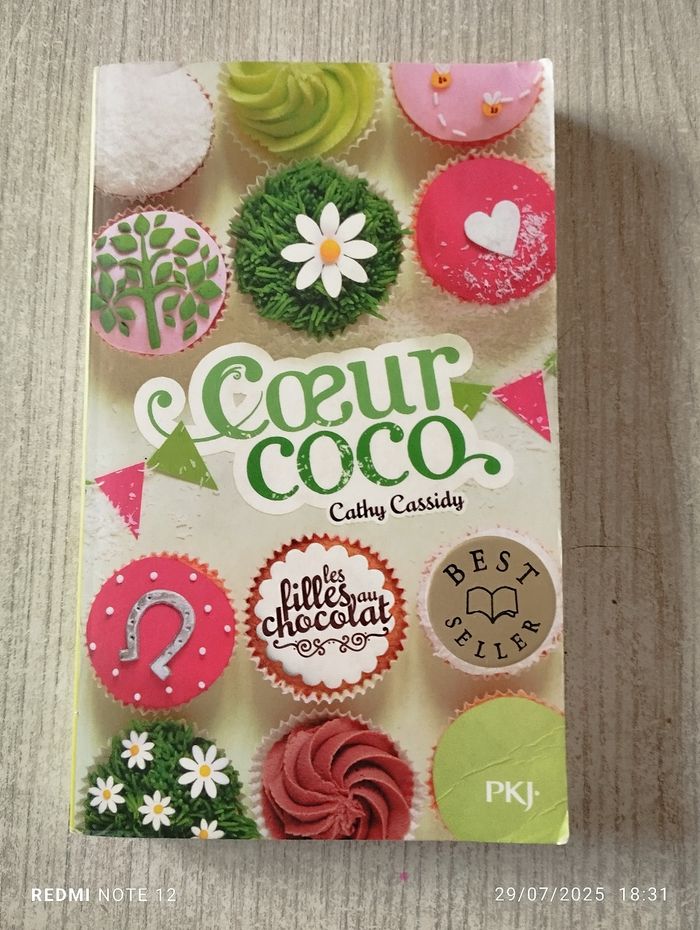 Livre les filles au chocolat