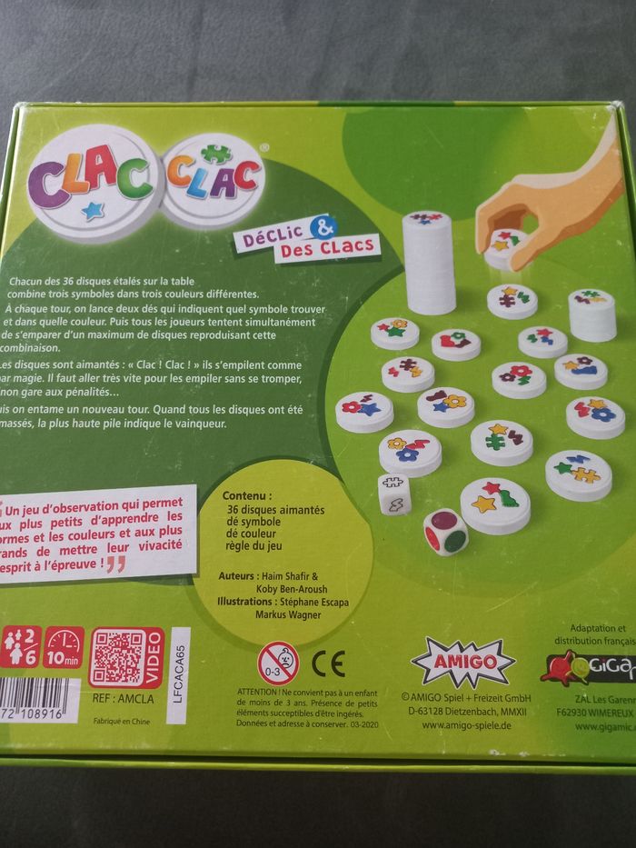Jeu clac clac gigamic - photo numéro 3