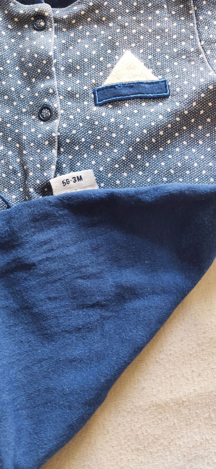 Ensemble bébé garçon 3 mois avec bonnet - photo numéro 5
