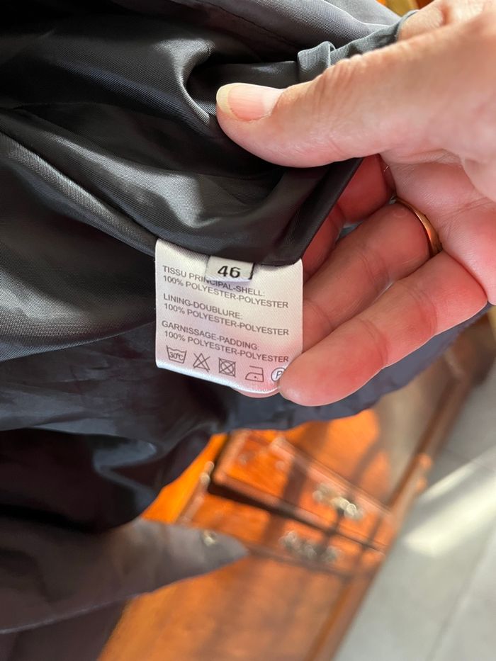 Doudoune manteau grise - photo numéro 6