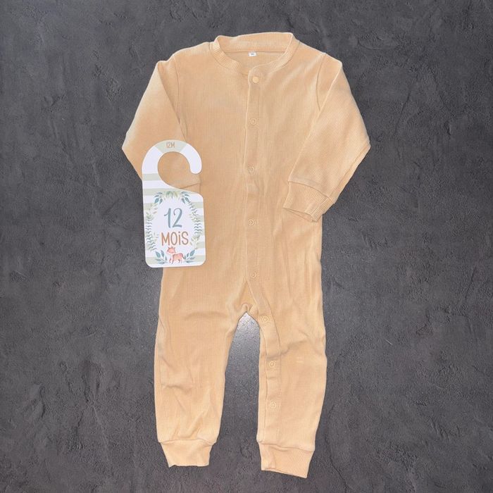 Pyjama beige unisexe Zeeman / 12 mois / Très bon état