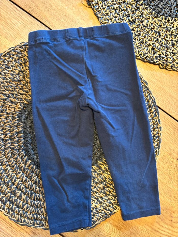 Legging fin bleu - photo numéro 3