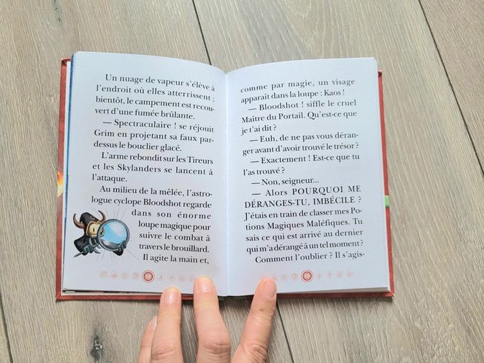 Livre Skylanders Universe. Eruptor et le roi cauchemar. 93 pages - photo numéro 4